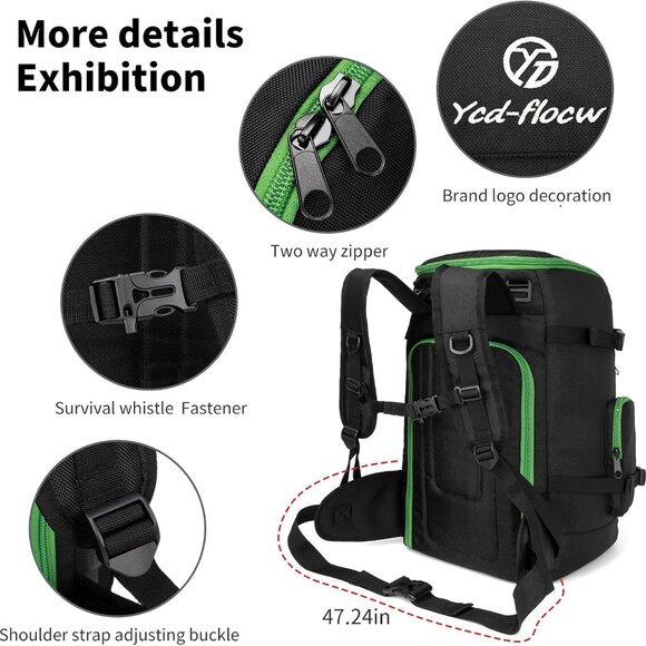 Ski Boot Bag Backpack 50L - Picture 8 of 12